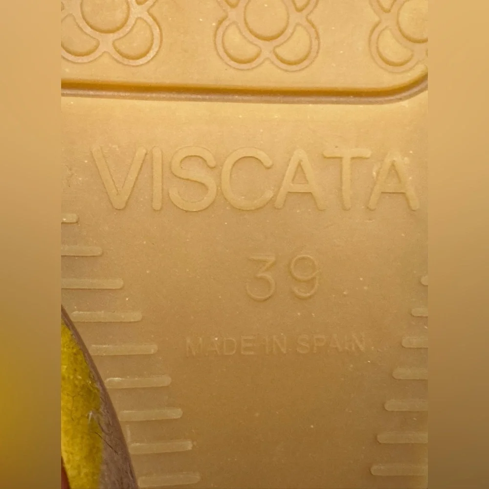 Viscata Women's Marquesa Yellow Suede Espadrille
Wedge Shoes Size 8.5 EU 39 - Picture 9 of 9